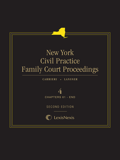New York Civil Practice Family Court Proceedings