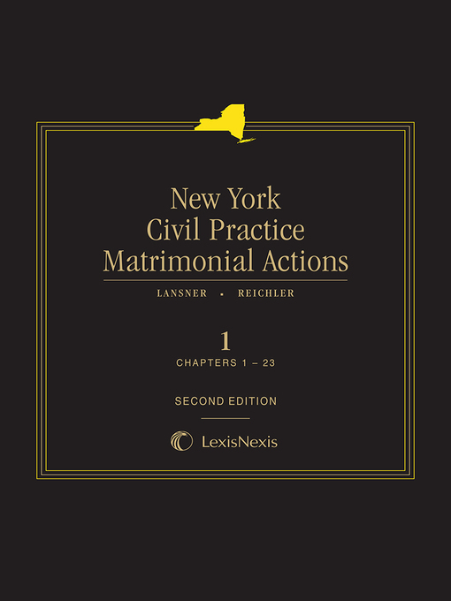 New York Civil Practice Matrimonial Actions