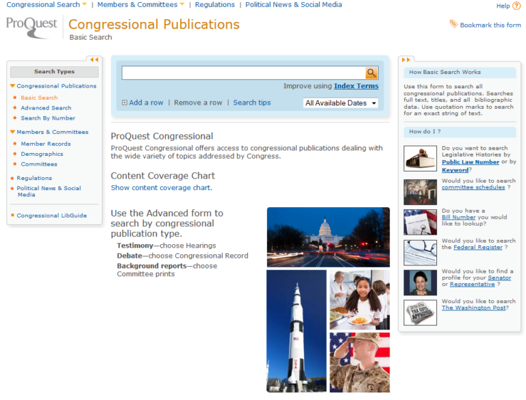 NYLI ProQuest Congressional Webinar