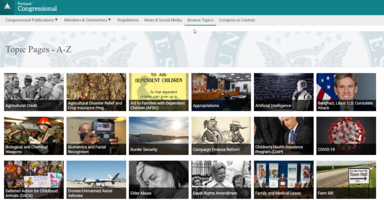 NYLI ProQuest Congressional Webinar