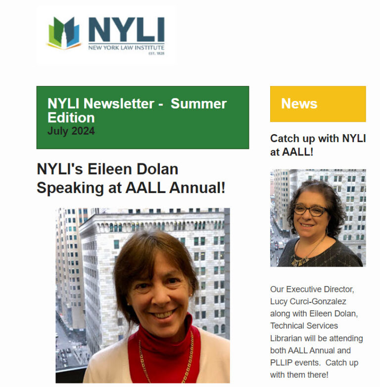 NYLI Summer 2024 Newsletter