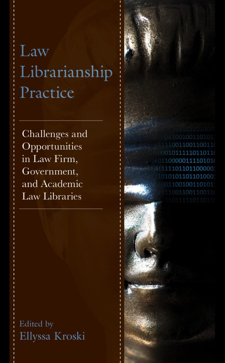 New Law Librarianship Book Highlights Thought Leadership from NYLI