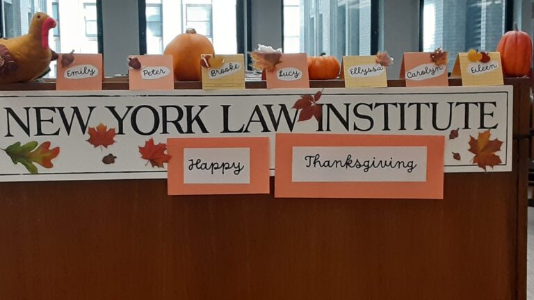 Happy Thanksgiving from NYLI !  Some holiday history and resources.