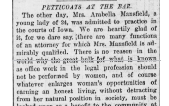 Celebrating Women in Law….