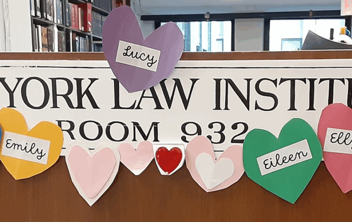 Happy Valentines Day from NYLI… & about that broken engagement (yes, you have to give the ring back!!)