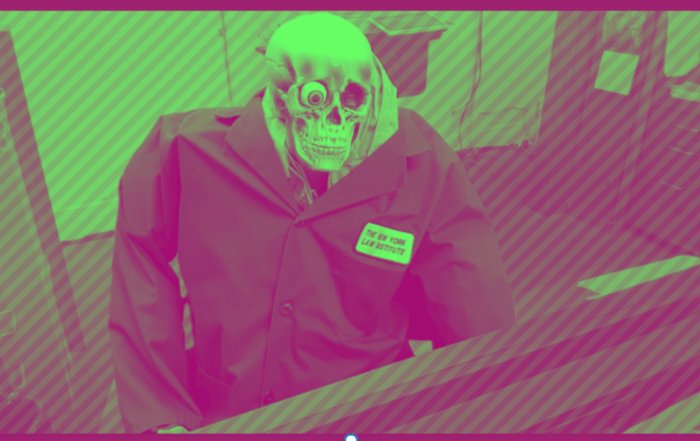 Vegetarian Flesh Eating Zombie Visits NYLI!!