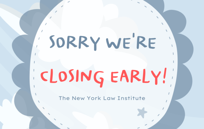 NYLI Will Close Early for Good Friday